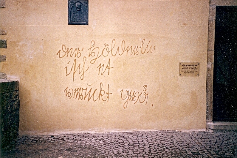 B.J.Blume: Graffitti in Tuebingen