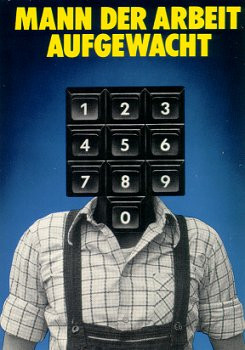 Plakat Staeck 1984