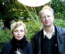 Kirsten Klöckner und Klaus Staeck
