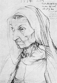 Albrecht Dürer: Portrait der Mutter