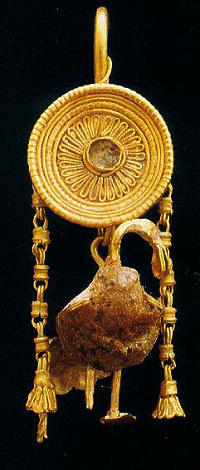 Ohrring, etruskisch